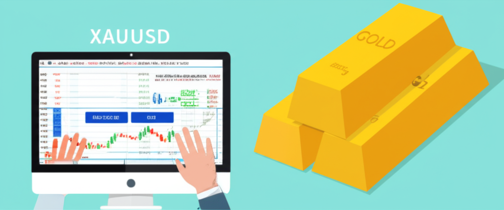 ภาพเปรียบเทียบระหว่างการซื้อขายทองคำดิจิทัล XAUUSD กับการถือครองทองคำแท่งจริง