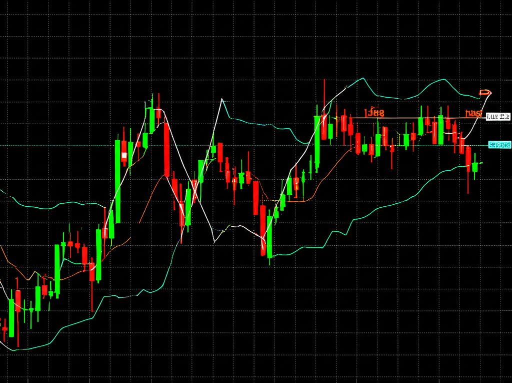 ภาพประกอบกราฟที่แสดงเส้น MACD, Signal Line และ Histogram พร้อมตัวอักษรระบุชัดเจน