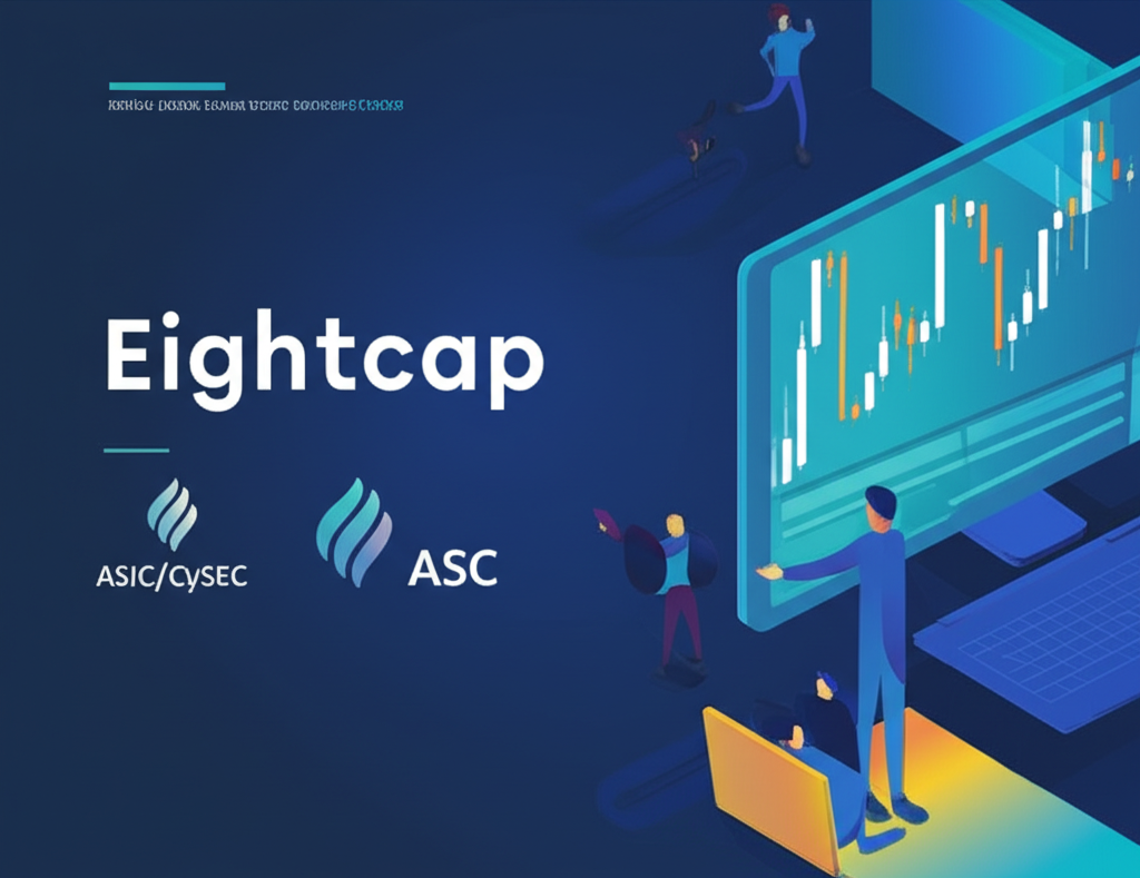 โบรกเกอร์ฟอเร็กซ์ระดับโลก Eightcap ที่ได้รับการกำกับดูแลโดย ASIC และ CySEC เพื่อการซื้อขายที่ปลอดภัยและโปร่งใส