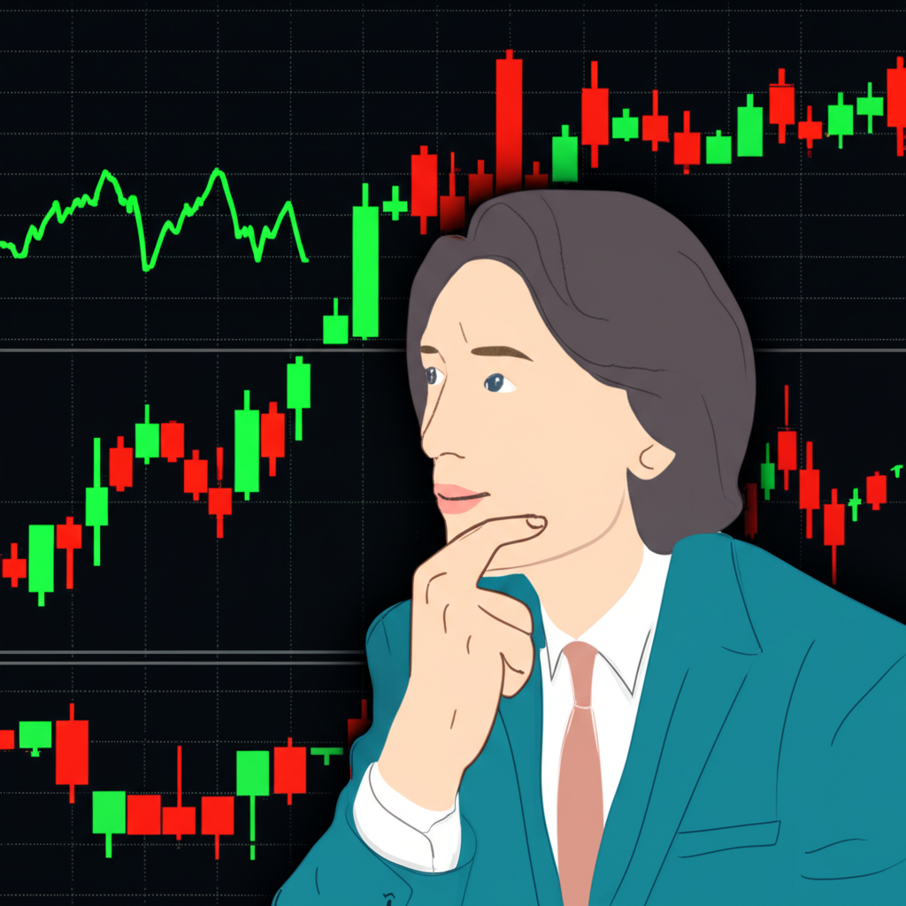 ภาพประกอบนักเทรดวิเคราะห์กราฟ XAU/USD แบบแท่งเทียน เส้น และแท่ง
