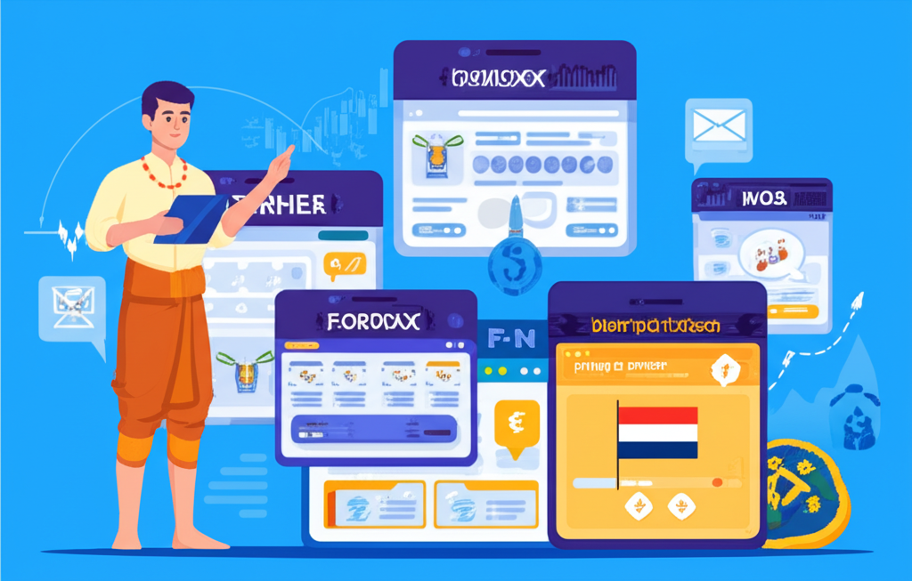 นักเทรดชาวไทยกำลังเปรียบเทียบข้อเสนอโบนัส Forex จากโบรกเกอร์ต่างๆ