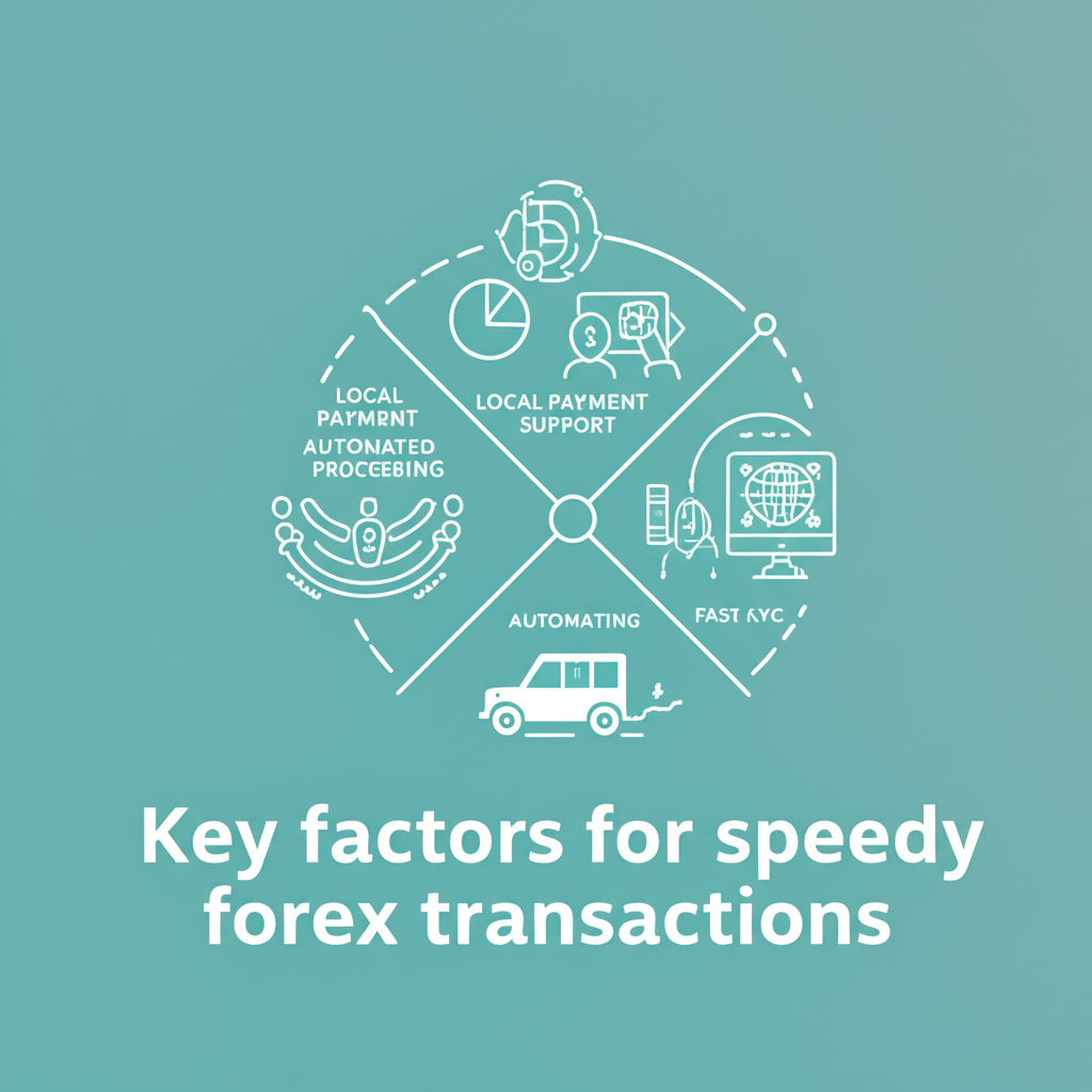 การรองรับการชำระเงินท้องถิ่น ระบบประมวลผลอัตโนมัติ KYC รวดเร็ว ปัจจัยสำคัญสำหรับธุรกรรมฟอเร็กซ์เร็วทันใจ