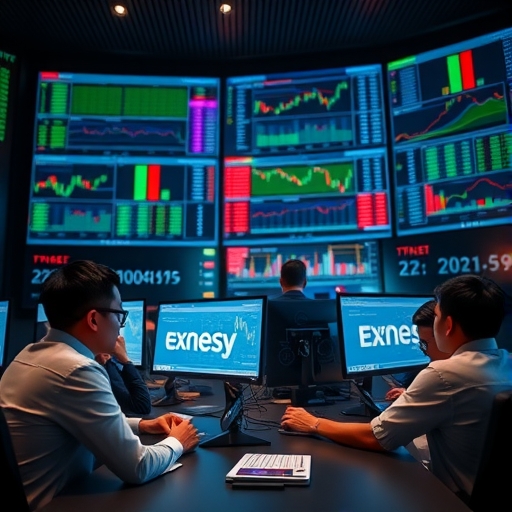 กลุ่มนักเทรดหลากหลายสัญชาติรวมถึงนักเทรดชาวไทยที่ใช้แพลตฟอร์ม Exness