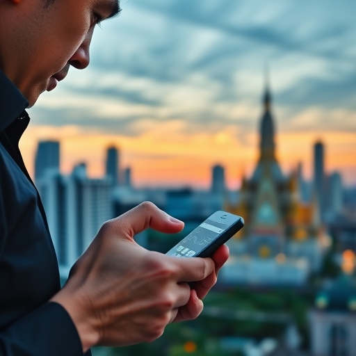 นักเทรดชาวไทยมืออาชีพใช้มือถือผ่าน Mobile Banking เพื่อเทรด Forex อย่างมีประสิทธิภาพ