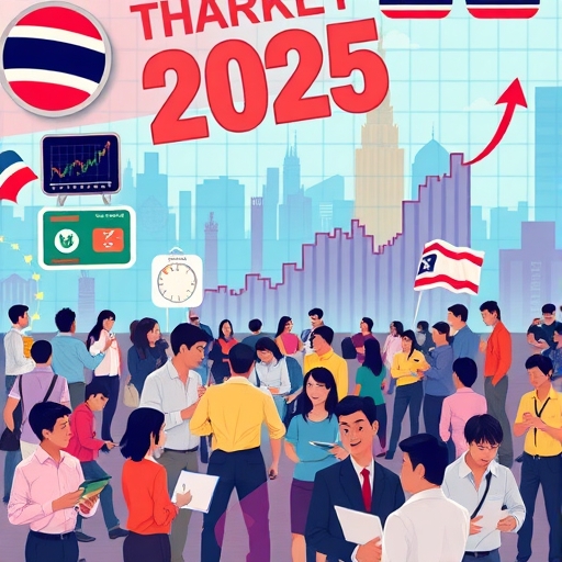 ภาพแทนการเทรดนิมิตดิจิทัลที่คึกคัก: สื่อถึงกิจกรรมการซื้อขายฟอเร็กซ์ที่เต็มไปด้วยพลังในหมู่นักลงทุนชาวไทย