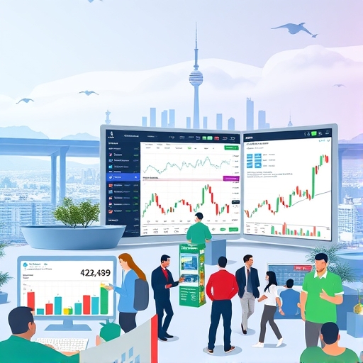 แพลตฟอร์มการเทรดออนไลน์สมัยใหม่กับนักลงทุนที่ใช้งาน IQ Option