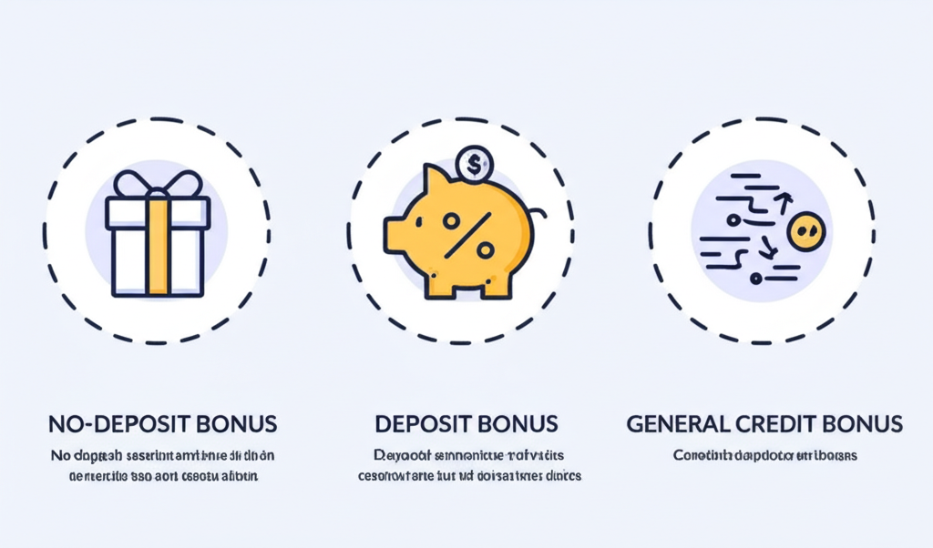 เปรียบเทียบโบนัส Forex สามประเภท: ไม่ต้องฝาก เงินฝาก และเครดิตทั่วไป