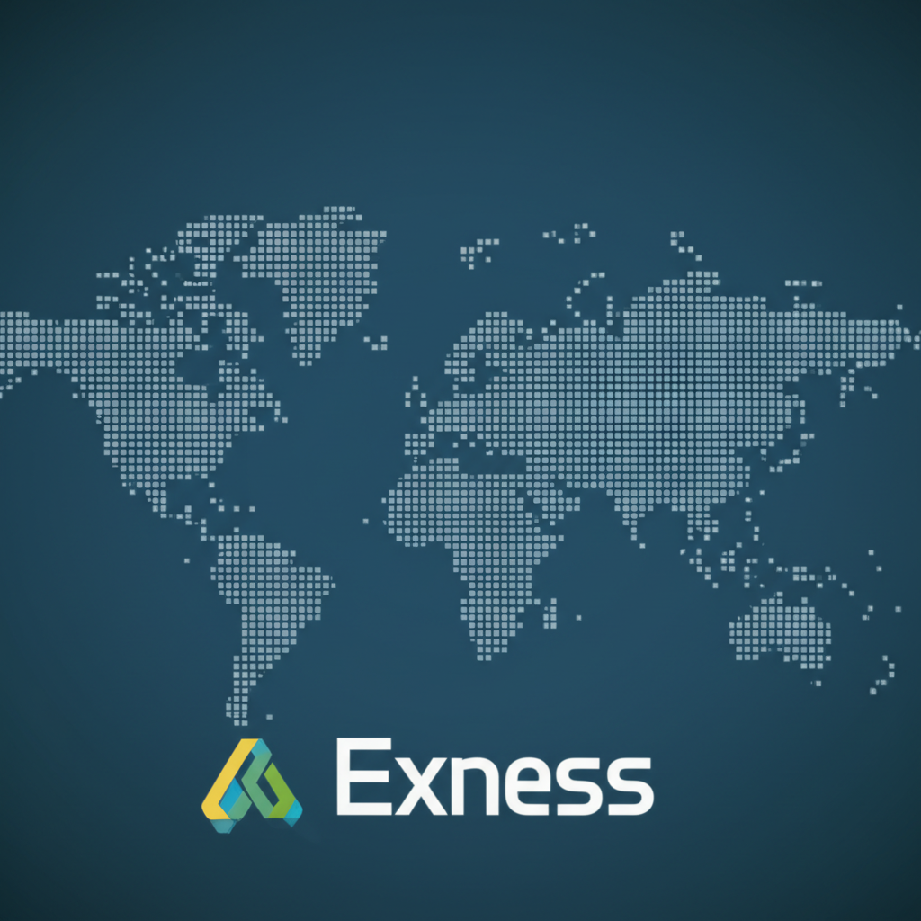 ภาพประกอบโบรกเกอร์ Exness กับผลิตภัณฑ์การเทรดหลากหลายและพื้นหลังแผนที่โลก สื่อถึงความน่าเชื่อถือและความโปร่งใส