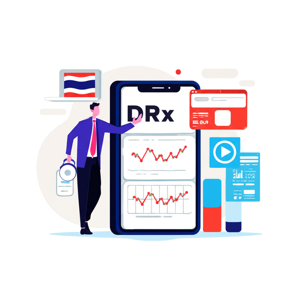 นักลงทุนไทยขยายพอร์ตสู่ตลาดโลกด้วย DRx